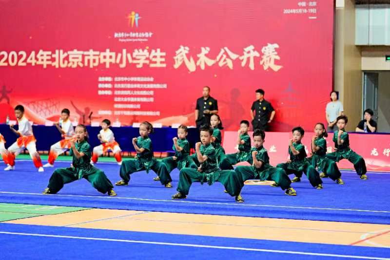 2024年北京市中小学生武术公开赛成功举办